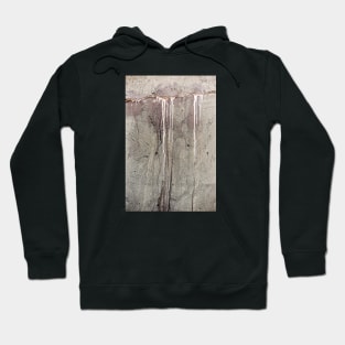 Cracked Concrete Wall Leakage Hoodie